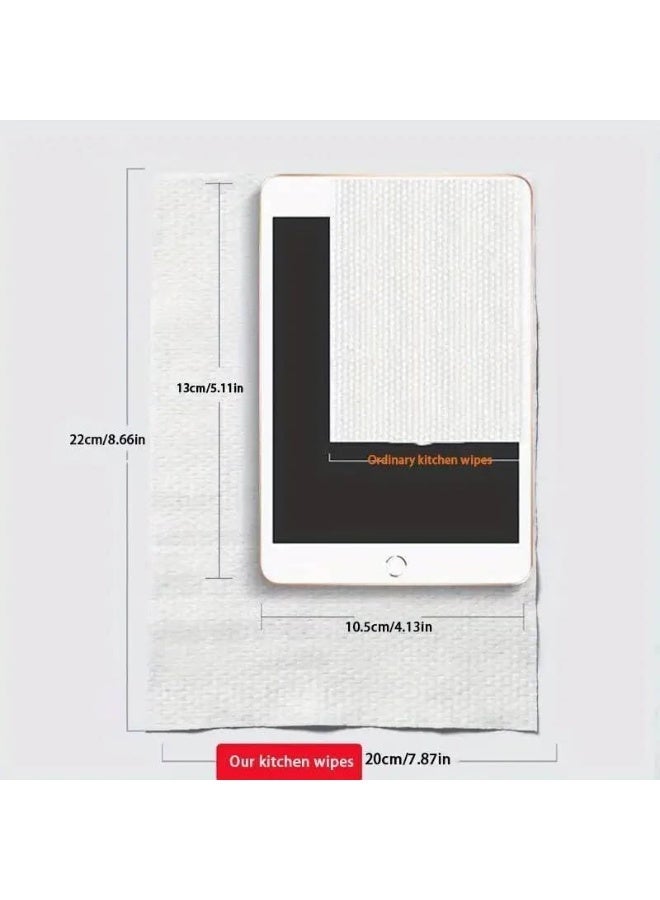 مناديل تنظيف المطبخ الرطبة – عبوة واحدة (80 قطعة)، مناديل تنظيف مخصصة للمطبخ والفرن، تنظيف فعّال وإزالة قوية للدهون، آمنة على البشرة – برائحة الليمون. - Image 3